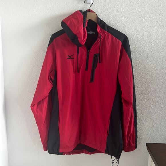 Mizuno Performance Impermalite Technology Red Black Men's Medium - Picture 1 of 8
